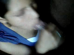 rican chick swallows that dick