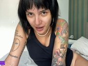 cuckold, clean up my anal creampie