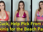 Cuck, Help Pick From 6 Bikinis for the Beach Party (4K)