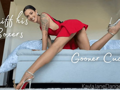 Sniff his boxers, gooner cuck