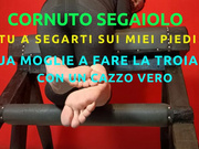 PADRONADOMINATION: USELESS CUCKOLD YOU JERK OFF AND YOUR WIFE GETS FUCKED BY A REAL COCK