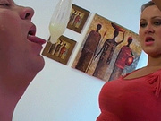 My lovers cum all over your face slug boy - Mistress Amber Leigh & Slug - MP4 Clip