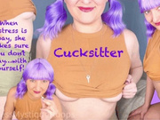 Cucksitter - Female Domination Cuckold Chastity Keyholder Fantasy While Mistress is Away with Femdom Brat Mistress Mystique - MP4
