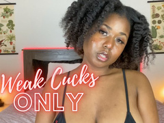 Weak Cucks ONLY