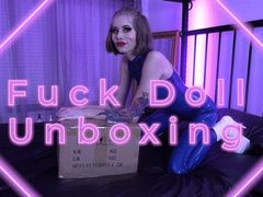 Fuckdoll Scarlett Unboxing - Latex Futa Femdom Strapon Fuck Doll Open and Review by Goddess Kyaa - 720p mp4
