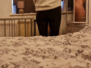 Locked in his cage while I cuck him