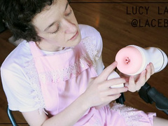 Disabled Wife Gifts Sucking Masturbator