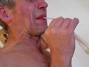 A condom from my boyfriend to you Drink it through a straw loser - Mistress Amber Leigh & Osel - MP4