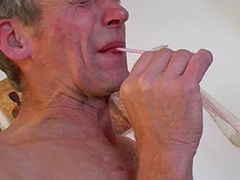 A condom from my boyfriend to you Drink it through a straw loser - Mistress Amber Leigh & Osel - MP4