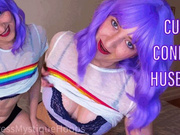 Cuck Condom Husband - Cuckold Humiliation Femdom POV with Brat Mistress Mystique - MP4