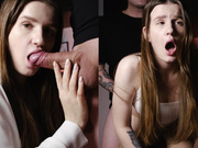 CUM ON SKIRT CEI FOR CUCKOLD COWORKER