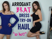 Arrogant Brat Try on Haul (4K)