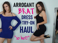 Arrogant Brat Try on Haul (4K)