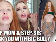 Step-Mom & Step-Sister Cuckold You With Big Bully