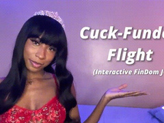 Cuck-Funded Flight (Interactive FinDom JOI)