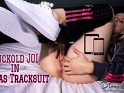 Cuckold JOI in shiny adidas tracksuit 720p