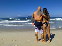 We gave a guy a ride and Karina fucked him in the back seat (FULL VIDEO)