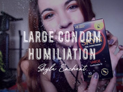 Large Condom Humiliation
