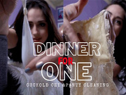 Dinner for One: Cuckold CEI and Panty Cleaning
