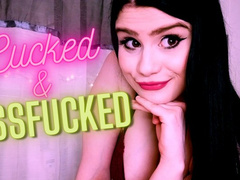Cucked and Assfucked (Imposed Bi, Cuckold POV, Mocking Fetish, Jerk Off Instruction, Orgasm Denial, FemDom POV)