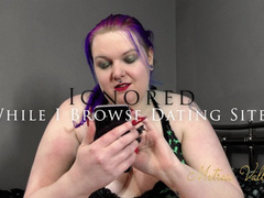 Ignored While I Browse Dating Sites