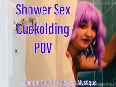 Shower Sex Cuckolding - HD WMV