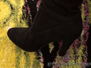 You'll be Jerking to My Feet While I'm Out with a Real Man