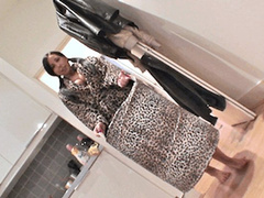 Cum stained knickers for domestic slave - Lady Nina Leigh - MP4 SD