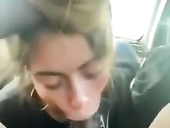 Blowjob in the car