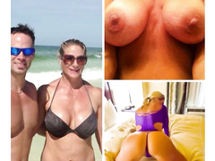 Fit Amateur Big BOOB blonde & sissy cuck LOVE BBC