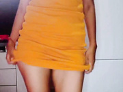Profesora infiel con bikini rojo