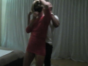 Wife playing